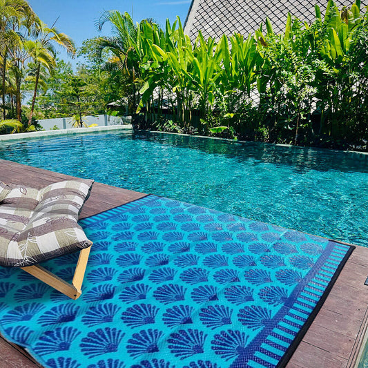 Manufacturer Putting Mat Indoor Polypropylene Portable Recycled Plastic Mat Camping Poolside Garden Outdoor Carpet Rug