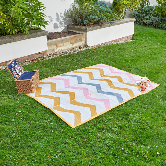 Custom Logo Camping Floor Mat Polypropylene Mildew Proof Plastic Mats for Floor Patio RV Picnic Camping Outdoor Carpet Rug