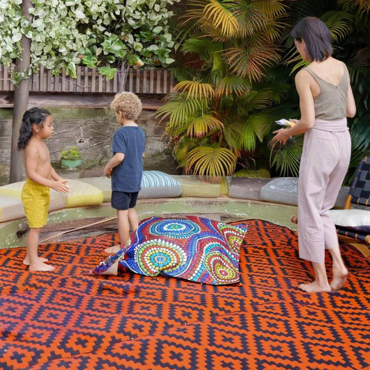 Custom Pattern Educational Mat Children Kids Baby Outdoor Play Rug PP Materials UV-Resistant Eco-Friendly Camping Gym Carpet
